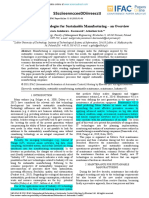 Sscciieenncceeddiirreecctt: Maintenance 4.0 Technologies For Sustainable Manufacturing - An Overview