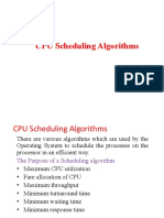 CPU Scheduling