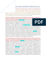 La Planificación y Calificación Del Entrenamiento en Habilidades Sociales