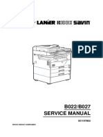 B022/B027 Service Manual: Ricoh Group Companies