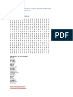 Sopa de Letras Quimica Organica