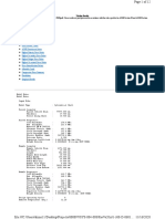 Tabular Results