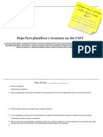 Plan Diario FOCUS FAST PDF