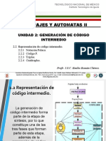 Automatas de Codigo Intermedio