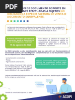 Numeración de Documento Soporte en Adquisiciones Efectuadas A Sujetos No Obligados A Expedir Factura de Venta o Documento Equivalente.