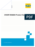 GUL - DER - ZXSDR BS8800 Product Description