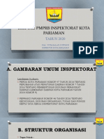 EKSPOSE PMPRB INSPEKTORAT KOTA PARIAMAN Paling Baru