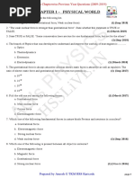 Hsslive-xi-Physics Chapterwise Previous Year Questions (2009-2019) PDF