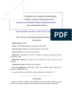 Diálogos, o Texto Teatral Feminista de Ana Eurídice Eufrosina de Barandas (1845)