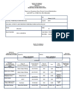 (Adopt-A-School Program) : School Report On Donations From Private Sectors/Stakeholders