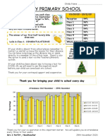 Fagley Primary School: Thank You For Bringing Your Child To School Every Day