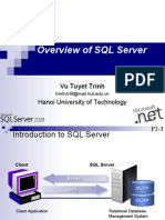 Overview of SQL Server: Hanoi University of Technology