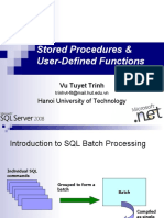 Stored Procedures & User-Defined Functions: Hanoi University of Technology