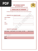 Formulaire de Virement