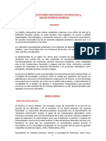 Propuesta A Bebida Zanahoria y Nutraceuticos