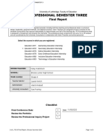 Psiii Final Report