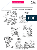 Evaluacion de Las Emociones-Monstruo de Colores