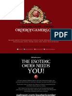 Esoteric Order Gamers: The of