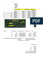 Tabla de Amortizacion de Interes Sobre Saldo Insoluto