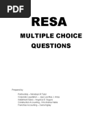 RESA MCQs