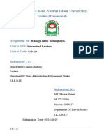 Assignment On: Course Title: Course Code:: Jatiya Kabi Kazi Nazrul Islam University Trishal, Mymensingh