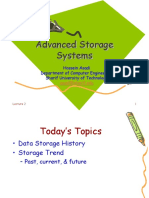 Advanced Storage Systems: Hossein Asadi Department of Computer Engineering Sharif University of Technology