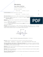 1 Applications of Differentiation: 1.1 Maximum and Minimum Values of Functions