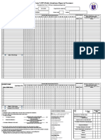 Modified School Form 2 - Daily Attendance Report of Learners