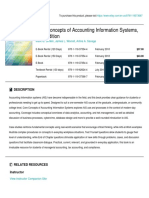 Wiley - Core Concepts of Accounting Information Systems, 14th Edition - 978-1-119-37366-7