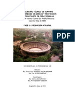 Documento Técnico Soporte Plaza de Toros PDF