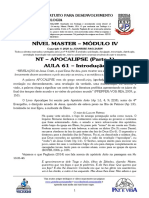 MASTER 2020 - MÓD IV - AULA 61 - NT - Apocalipse - Introdução PDF