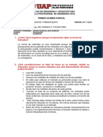 Examen Parcial-Costos y Presupuestos-Javier Valdivia Alex Marlon-2015220126-Filial Huanuco