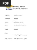 Informe de Areas Protegidas