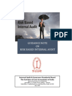 Guidance Note On Internal Audit