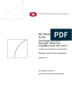 BIS Working Papers: Exchange Rate Pass-Through: What Has Changed Since The Crisis?