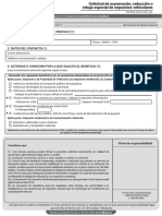 Solicitud de Exoneración SRI Ec PDF