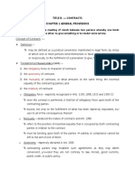 Title Ii. - Contracts Chapter 1 General Provisions