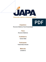 Tarea 1 - Recursos Didacticos