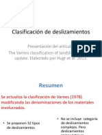 4 Actualización de La Clasificación de Varnes PDF