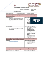 UMF Unit-Wide Lesson Plan Template: 2-2 Solving One-Step Equations