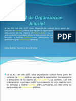 Ley 821 de Organizacion Judicial