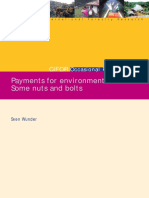 Payments For Environmental Services: Some Nuts and Bolts: Cifor