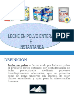 Tecnologia de La Leche Leche en Polvo