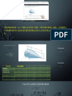 Centros de Gravedad ESTATICA