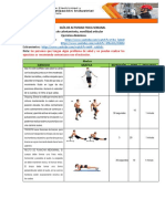 Guía de Actividad Fisica Semanal