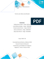 Trabajo Grupal - Fundamentos y Generalidades de Investigación. Grupo 150001 - 192