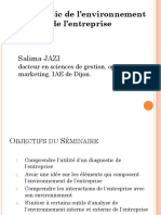 Diagnostic de L'environnement de L'entreprise PDF