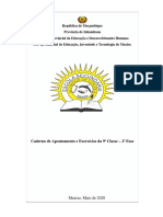 9a Classe - Caderno Final de Apontamento e Exercicios - Maio 2020