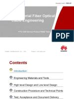 07-Aerial Fiber Optical Cable Solution - FTTX ODN Service Product V200R001 Training On Aerial Fiber Optical Cable Engineering