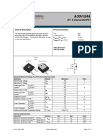 AOD4184A: General Description Product Summary